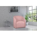 Ver imagem 1 de Poltrona Decorativa Julia Boucle Rosa - Lm Decor