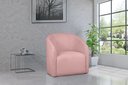 Ver imagem 1 de Poltrona Decorativa Julia Boucle Rosa - Lm Decor