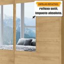 Ver imagem 6 de Guarda-Roupa Casal Monte Carlo com 2 Portas de Correr com Espelho e 4 Gavetas Internas e Maleiros Marrom/Cinamomo