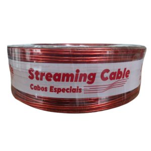 Fio Bicolor Paralelo Vermelho-preto 2x4,00mm com 50 metros