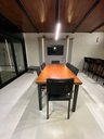Ver imagem 3 de Conjunto para Área Gourmet 8 Cadeiras 2,0x0,90m - Athenas - Paonanda Decor