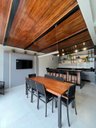 Ver imagem 1 de Conjunto para Área Gourmet 8 Cadeiras 2,0x0,90m - Athenas - Paonanda Decor