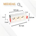 Ver imagem 5 de 8 Mini Spot Led Triplo Downlight Embutir Pontual 3000k Bet90