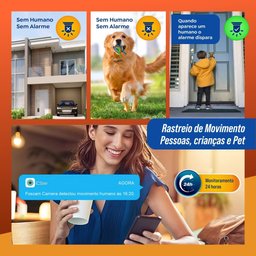 Câmera Ip Externa 100% Prova Dágua Wifi Icsee Full Hd 1080p. - 6