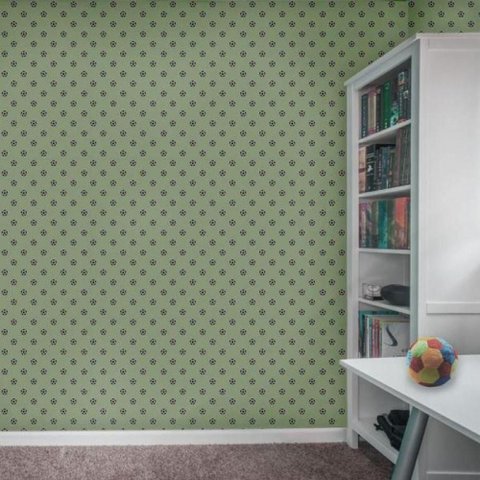 Papel de Parede Infantil Futebol