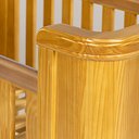 Ver imagem 6 de Berço Toy Arredondado | Americano 2 em 1 | Cor Mel | Madeira Maciça