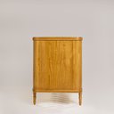 Ver imagem 3 de Berço Toy Arredondado | Americano 2 em 1 | Cor Mel | Madeira Maciça