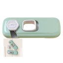 Ver imagem 1 de Trava de Segurança Gaveta Armario Geladeira Protege Criança Bebe Infantil Fechadura Porta Janela Evi