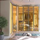 Ver mais imagens de Guarda-Roupa Modulado Reflecta Innova 6 Portas 260cm x 240cm Mod 002 100% MDF Off White