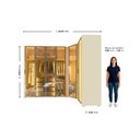 Ver imagem 6 de Guarda-Roupa Modulado Reflecta Innova 6 Portas 260cm x 240cm Mod 002 100% MDF Off White