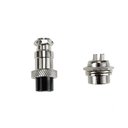 Ver imagem 1 de Conector Mic Macho X Femea 4 Pinos Tblack C/ 5 Pçs