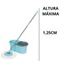 Mop Esfregão 360 Balde 6 + 6 Litros + 2 Refil - 2