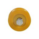 Ver imagem 4 de Roldana Portão Nylon Laranja 4" Cantoneira com Parafuso - Fp