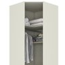 Guarda Roupa Modulado Canto Oblíquo Predileto 1 Porta Areia - Móveis Henn - 3