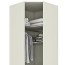 Ver imagem 3 de Guarda Roupa Modulado Canto Oblíquo Predileto 1 Porta Areia - Móveis Henn