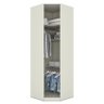 Guarda Roupa Modulado Canto Oblíquo Predileto 1 Porta Areia - Móveis Henn - 2