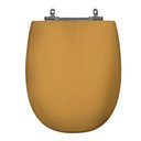 Ver imagem 1 de Assento Sanitário Poliéster para Louça Village (deca) Aço (reb. Oculto) Bege Castor