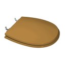 Ver imagem 3 de Assento Sanitário Poliéster para Louça Village (deca) Aço (reb. Oculto) Bege Castor