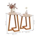 Ver imagem 3 de Kit Mesa de Apoio/Lateral Off White