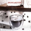 Ver imagem 4 de 2 Copos Parede Dupla em Vidro 80ml Bugatti