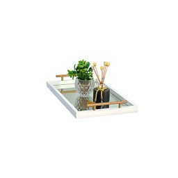 Bandeja Decorativa Espelhada 3mm para Cantinho Café 31x52:dourado Fosco - 2