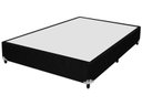 Ver imagem 2 de Cama Box Base Solteiro King Suede(0.96X2.03):PRETO