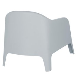 Kit 2 Cadeiras Poltrona para Jardim Varanda Skarpo Cinza - 4