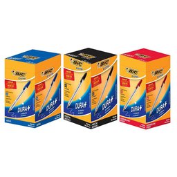 Kit Caixa de Caneta Esferográfica Cristal 1.0mm 150 Unidades 3 Cores - Bic - 1