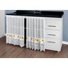 Cortina Pia Vitro Renda Cozinha Girassol 1,60x0,80 Alt - 3