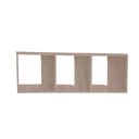 Ver imagem 3 de Nicho Triplo Trovarelli 90x30x20 Madeirado