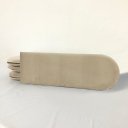 Ver imagem 4 de Cabeceira Modulada Estofada Adesiva Nuvem 1 Módulo 60x20cm Bege