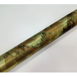 Papel De Parede Montanhas- Italiano -tons Verde, Dourado - 3