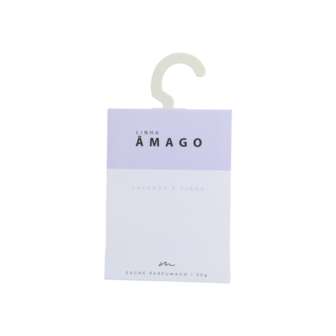 Sachê Perfumado Premium 20g Aromatizador Lavanda Amadeirado