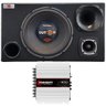 Caixa Trio Sub 12 Outdoor 300wrms +Driver +Tweeter + Modulo - 1