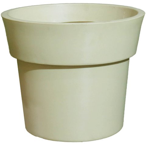 Vaso Planta Extra Grande 100x110 Ibiza Polietileno - BEGE CASTANHA 012