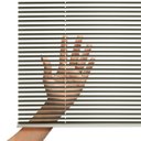 Ver imagem 4 de Persiana Horizontal 16mm Metálico 1,80 X 1,60 Bronze