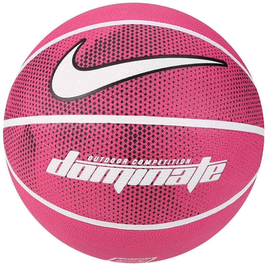 Bola Basquete Feminina Nike Dominate 8P - Rosa/Branco