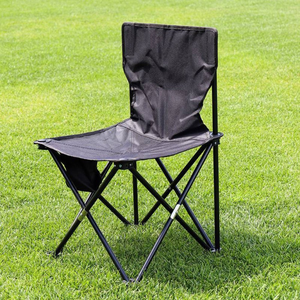 Cadeira Camping Dobrável com Bolso e Bolsa de Transporte