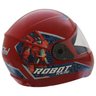 Capacete de Moto Infantil Robot 54 - 246241 Vermelho - 3