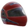 Capacete de Moto Infantil Robot 54 - 246241 Vermelho - 1