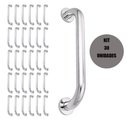 Ver imagem 1 de Alça de Apoio 60cm Barra Inox Kit 30 Unidades Acessibilidade