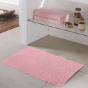 Ver imagem 4 de Jogo Tapete Banheiro 58x38cm + Tapete Passadeira 100x50cm Rosa