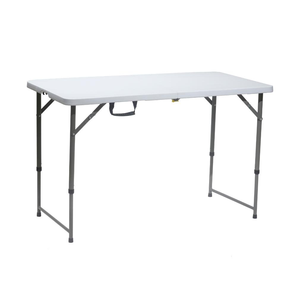 Mesa Dobrável de Polipropileno 120cm x 60cm Branca - 2