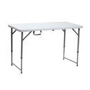 Ver imagem 2 de Mesa Dobrável de Polipropileno 120cm x 60cm Branca
