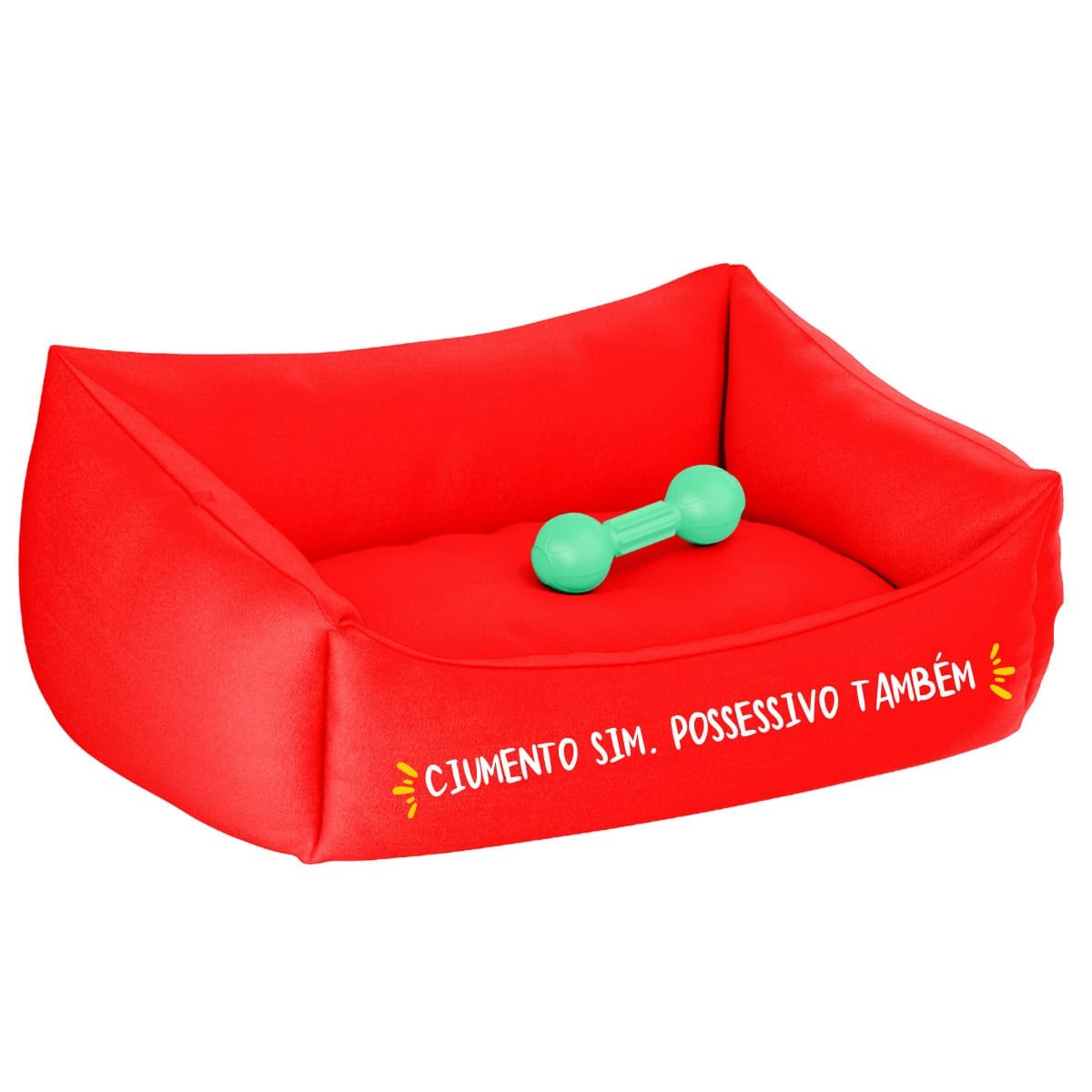 Cama Pet Para Cachorro E Gato Pequeno Vermelha Ciumento:Vermelho - 3