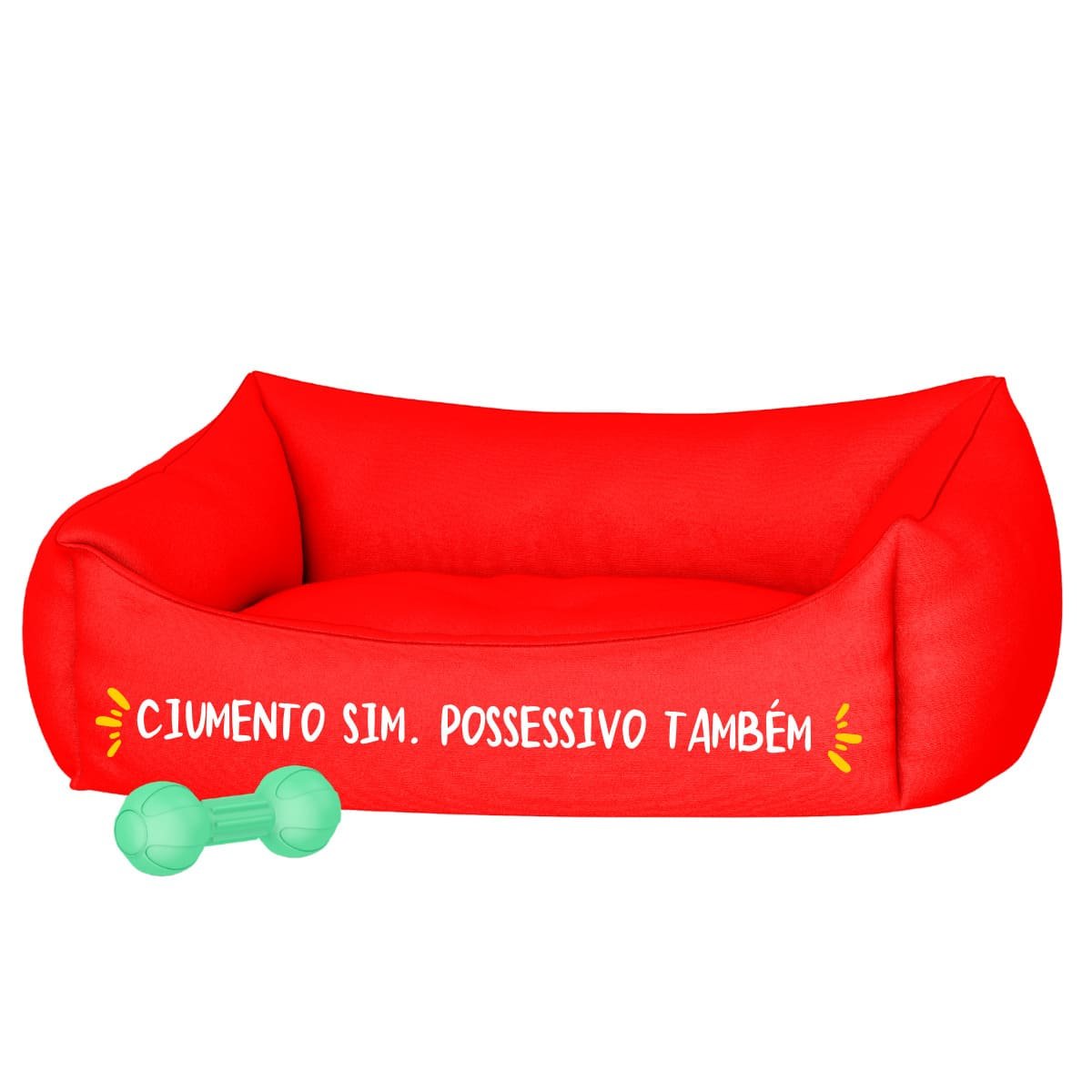 Cama Pet Para Cachorro E Gato Pequeno Vermelha Ciumento:Vermelho - 2