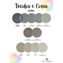 Ver imagem 3 de Cabeceira Estofada King 13 Blocos Não É Segredo Linho Chumbo 195x60