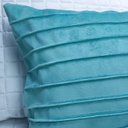 Ver imagem 5 de Capa para Almofada Drapeada Line em Veludo Quadrada