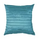 Ver imagem 1 de Capa para Almofada Drapeada Line em Veludo Quadrada