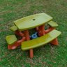 Mesinha Infantil de Plástico para Pic-Nic Dino Freso - 2